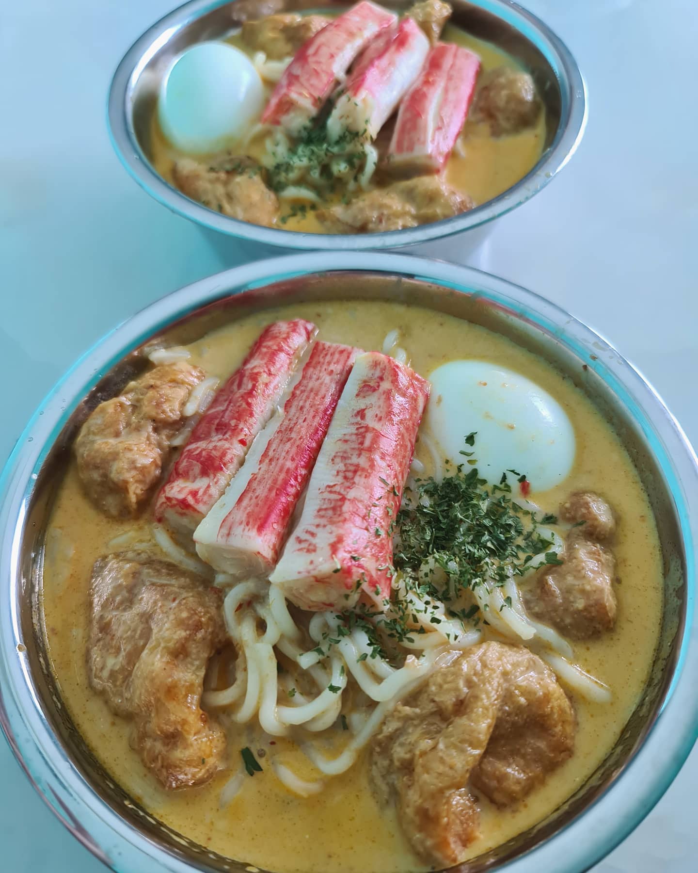 Laksa for Saturday's brunch!