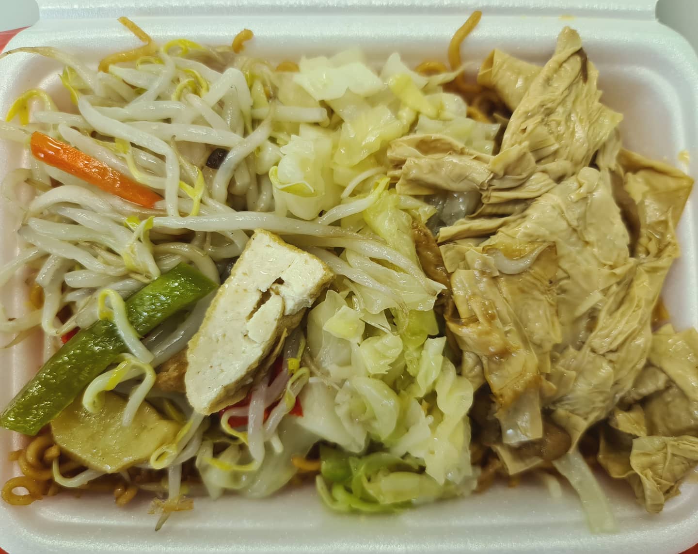 Vegetarian lunch ($3)!