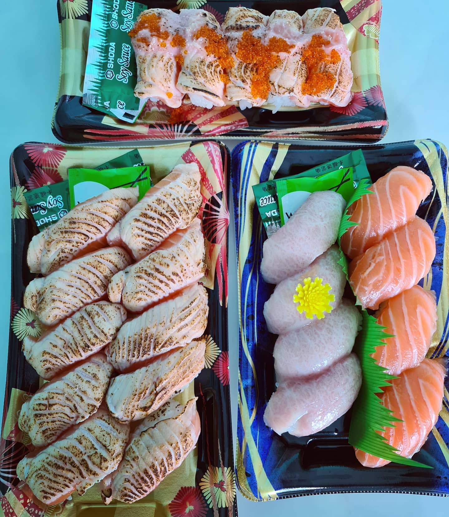 Happy mid week lunch — sushi ($32)!