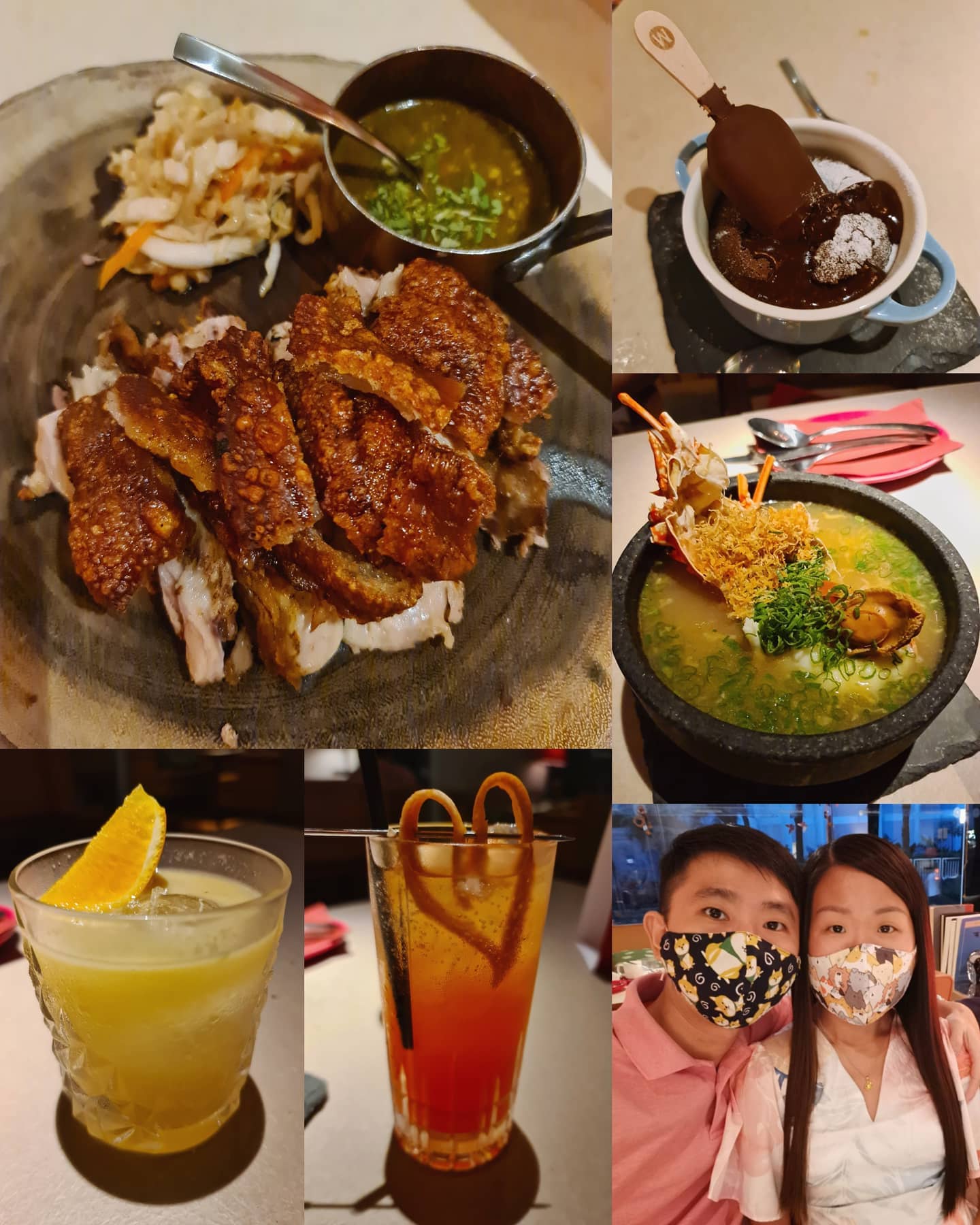 18/08 anniversary dinner!