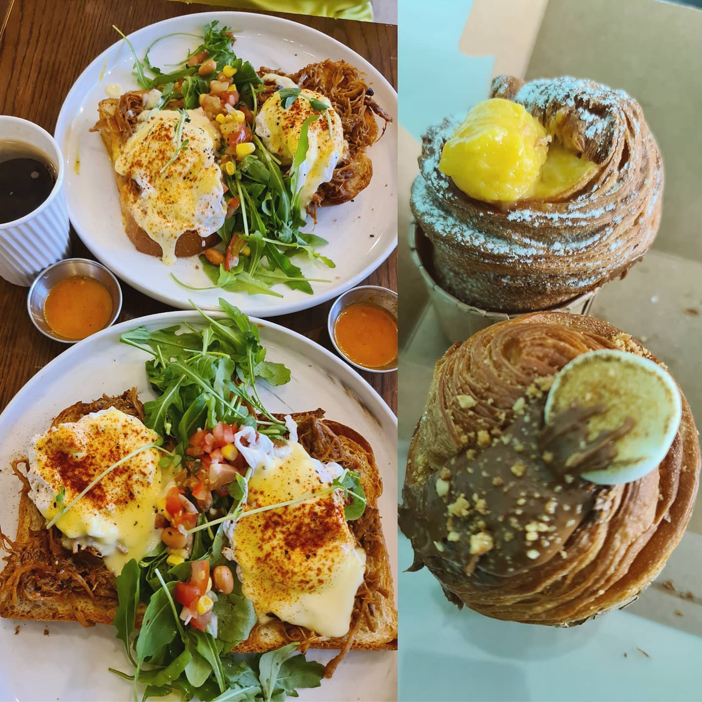 Monday's brunch after swimming (Burpple Beyond: $29.45)!