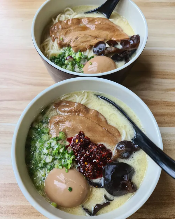 Tori chashu ramen ($11.90 each)!