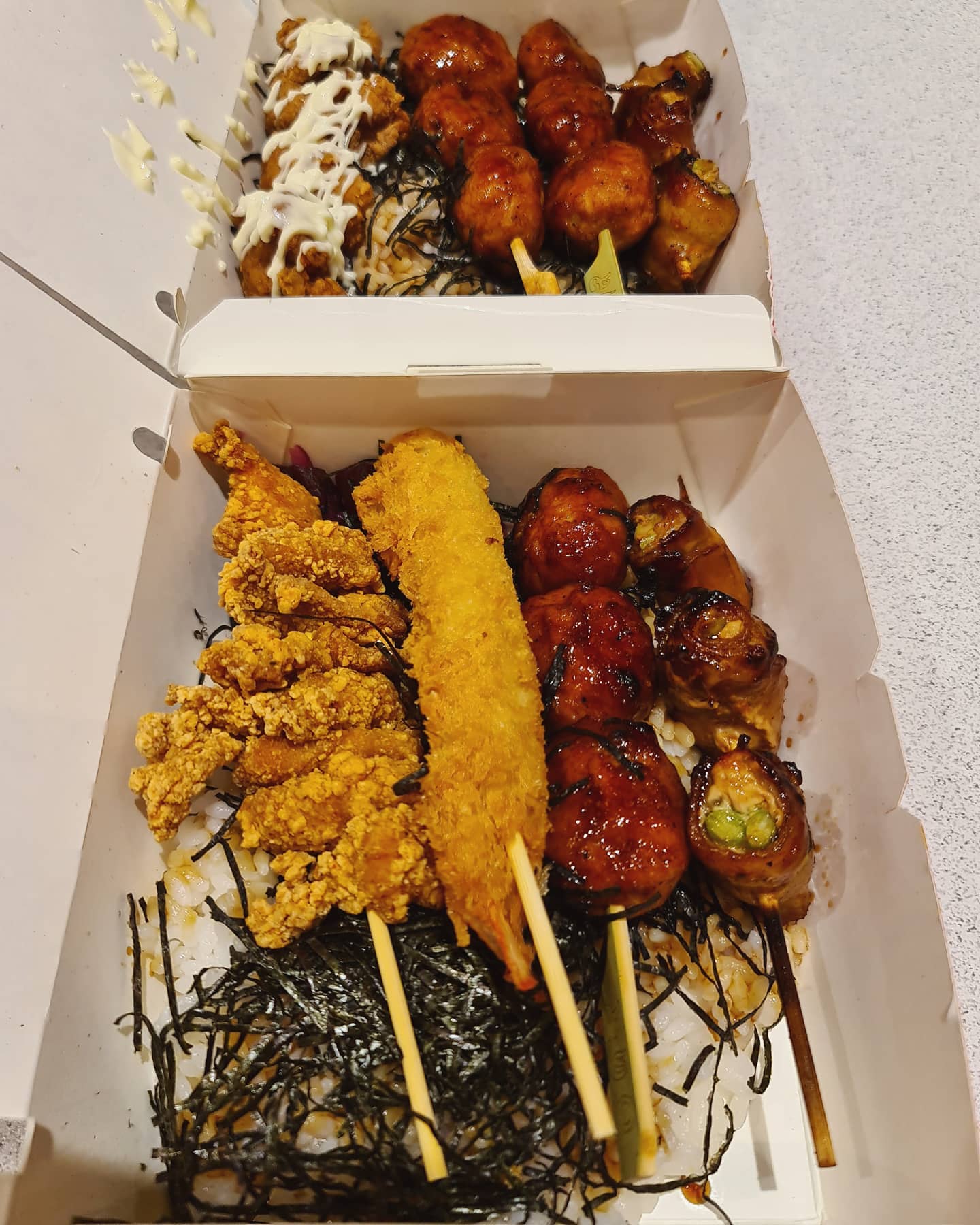 Tori-Q for dinner ($16.40)!
