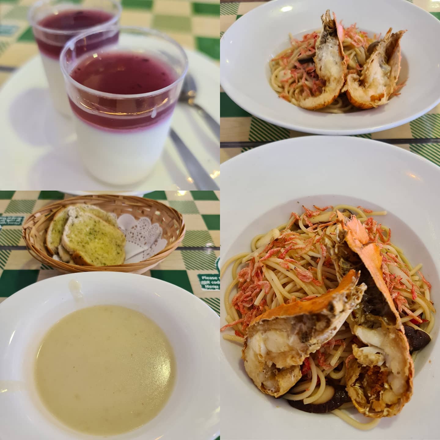 Slipper lobster & aglio olio!