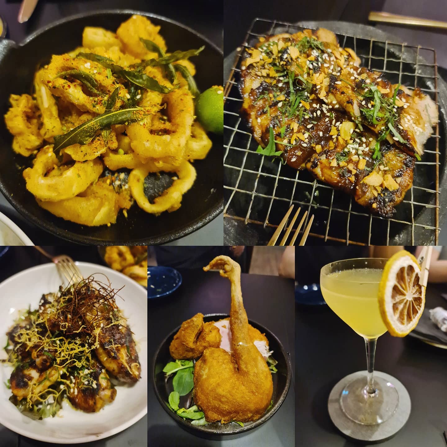 TGIF dinner — $117.50 (plus 1 hot chocolate + 2 lemonade)!