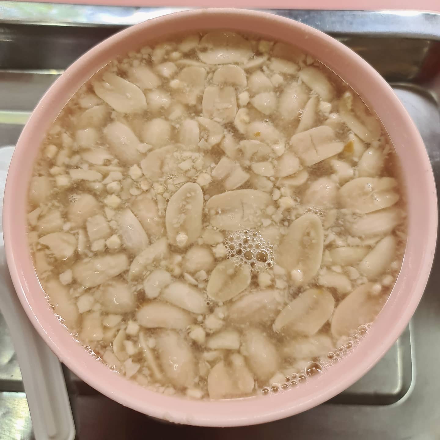 Peanut soup ($1.40)!