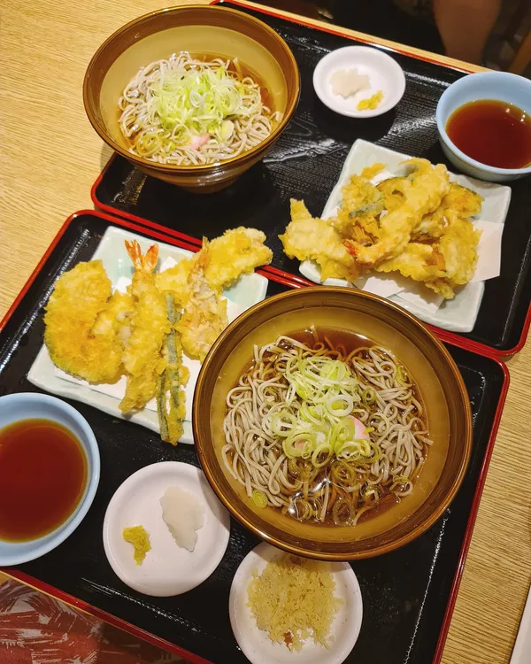 Seafood tempura soba ($40.72)!