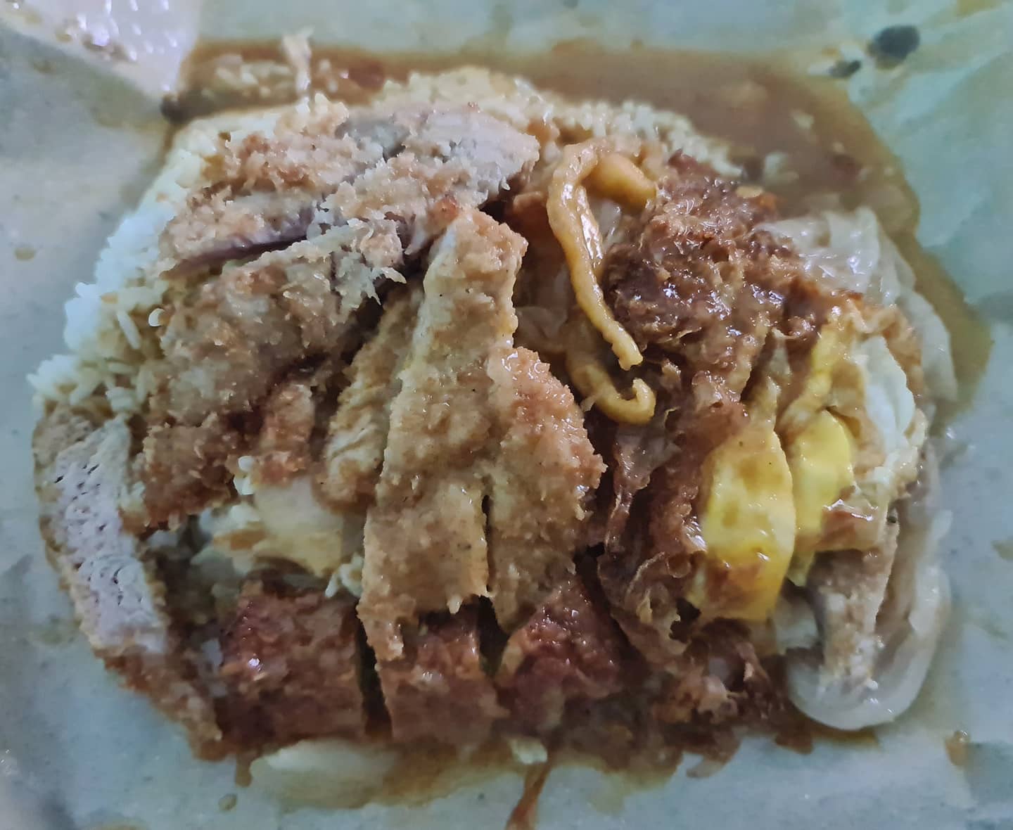 Hainanese curry rice ($3.70)!