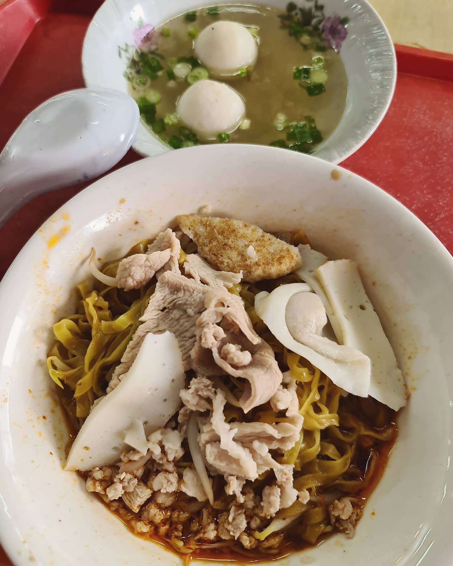 Bak chor mee ($3.50)!