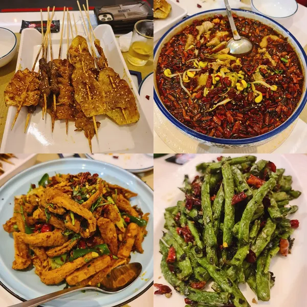 Supper after Thursday's badminton!