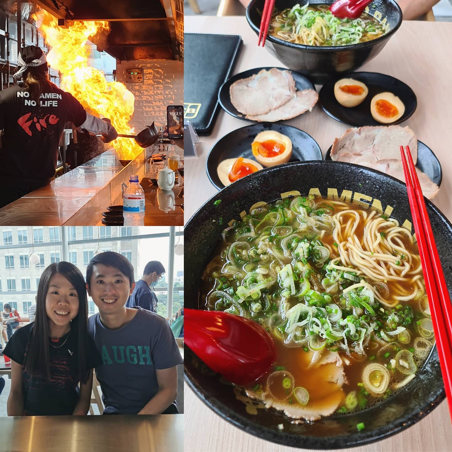 Shoyu ramen + egg + char siew (1-for-1: $32.84)!
