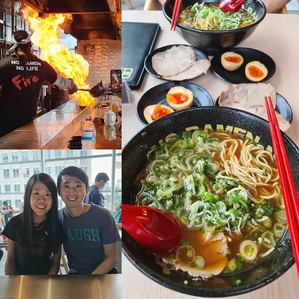 Shoyu ramen + egg + char siew (1-for-1: $32.84)!
