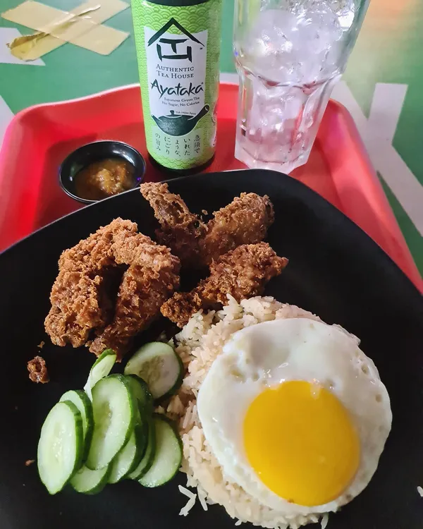 Atas wing meal ($6.30)!
