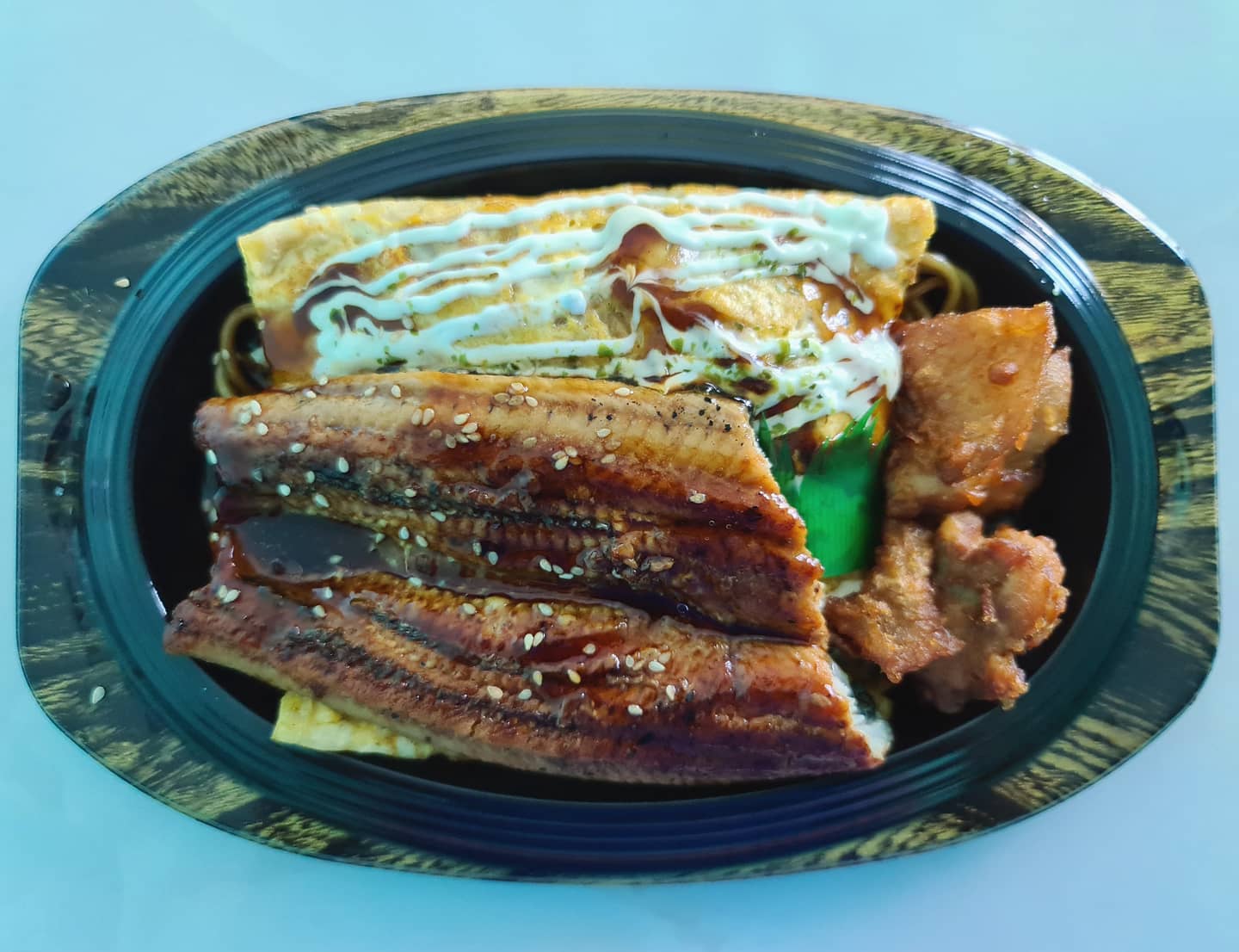 Unagi omu soba ($11.90)!