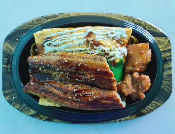 Unagi omu soba ($11.90)!