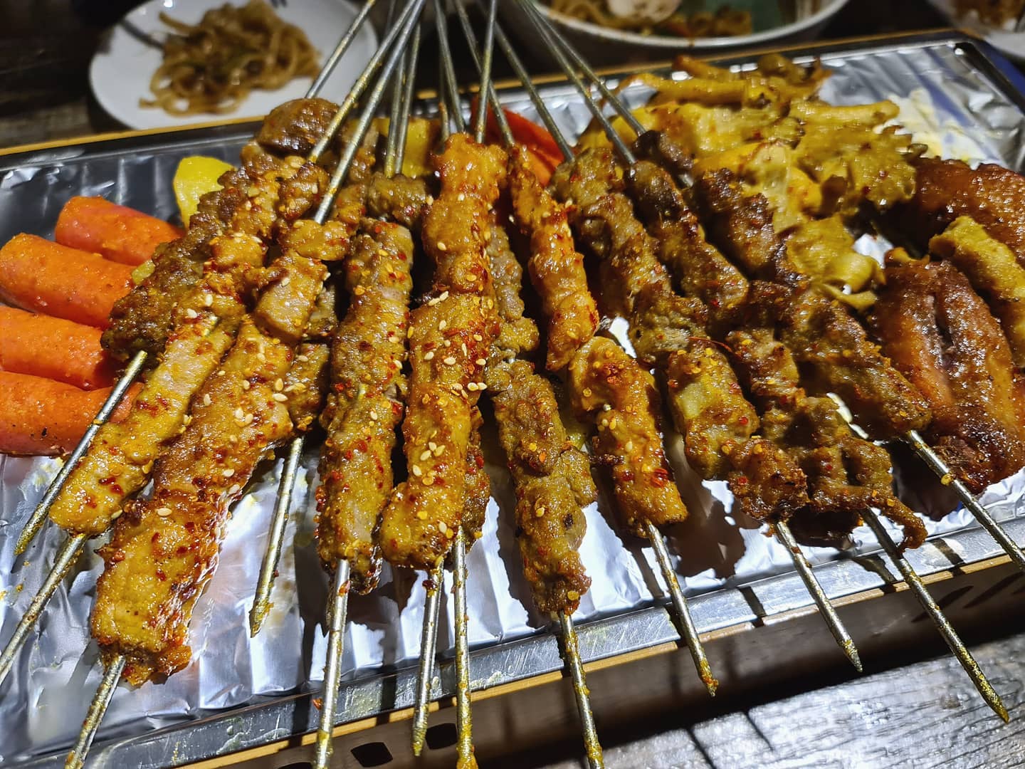 TGIF Chinese BBQ skewers at Bugis!
