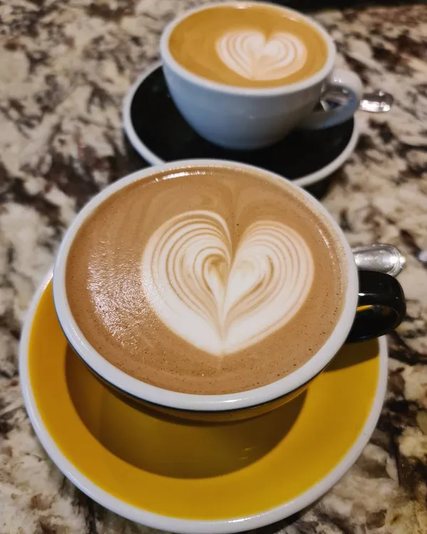 Flat white & Mocha at Tiong Bahru Bakery!