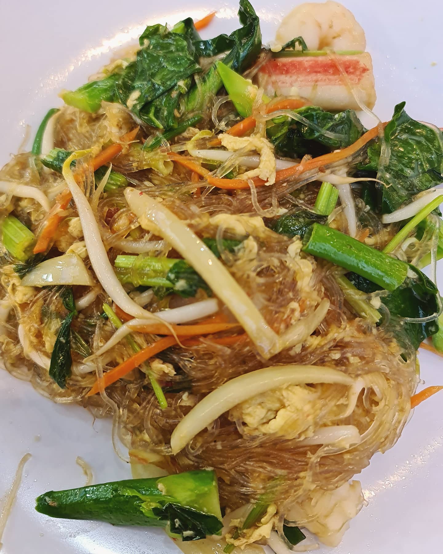 Pad Woon Sen at an Aljunied Thai stall ($5.50)!