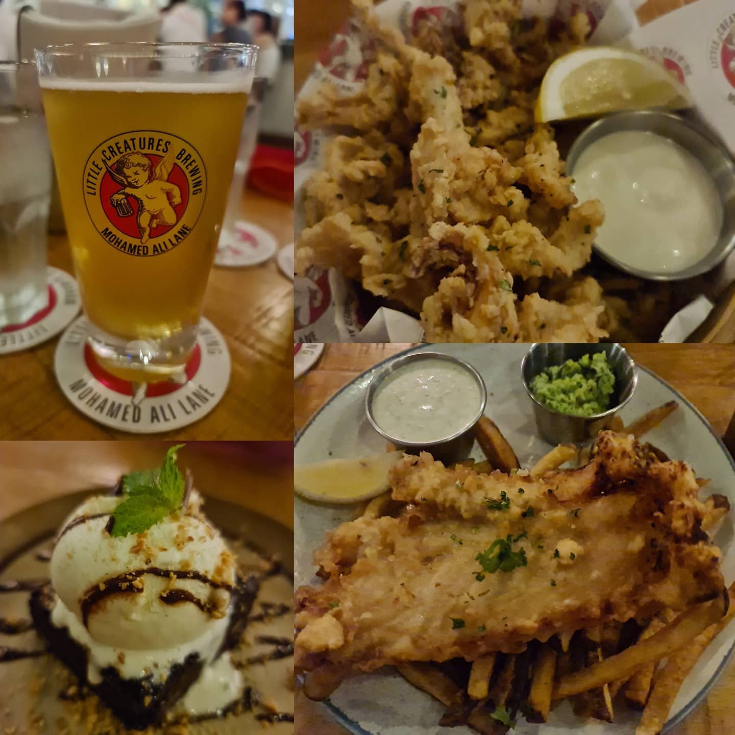 TGIF dinner at Little Creatures Brewing (Mohamed Ali Lane)!