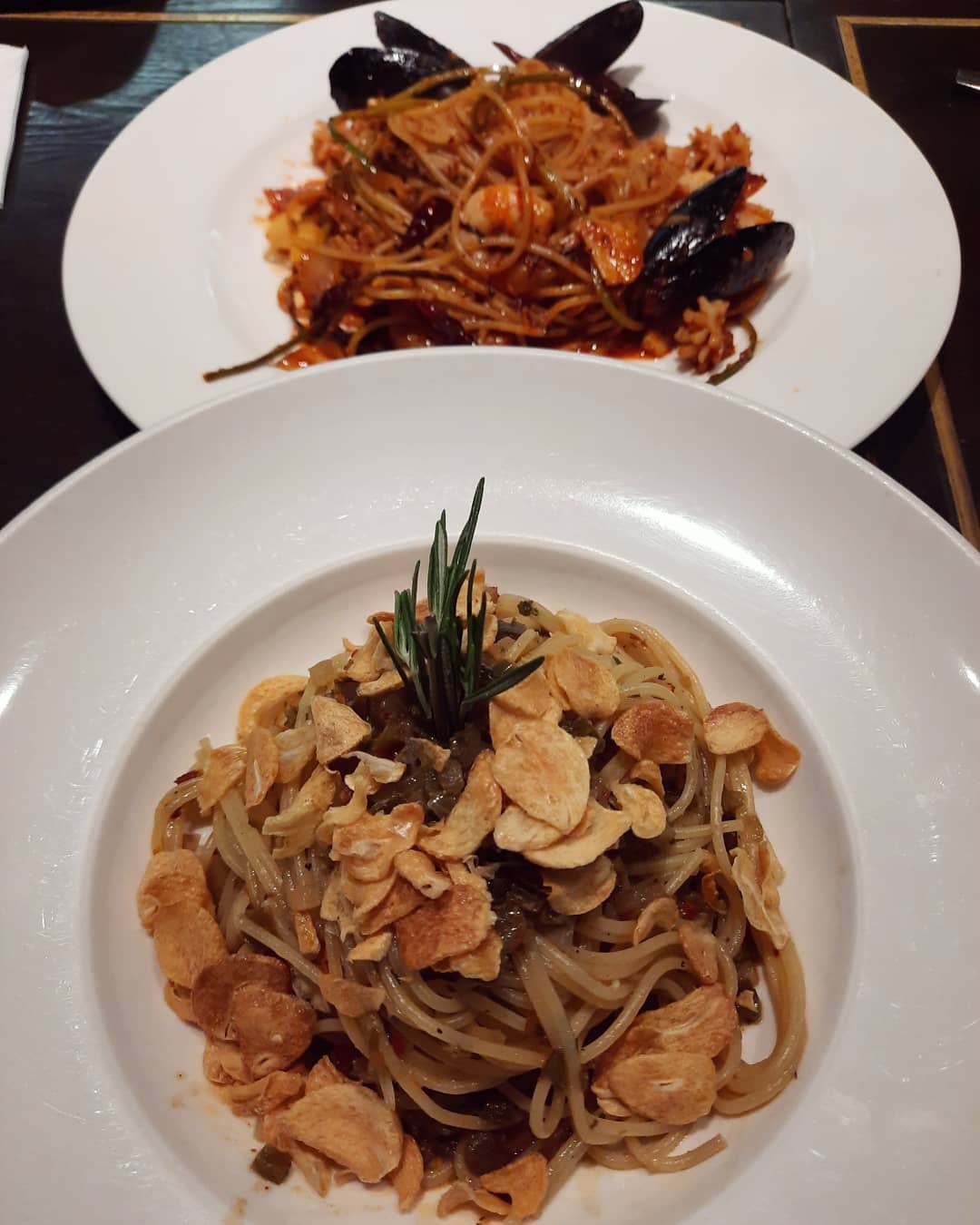 Garlicpeno + Triple Garlic Seafood Pasta on Burpple Beyond ($25++)!