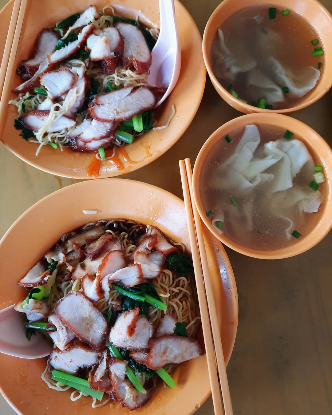 Leong Hua Wanton Noodles with BB ($4 each)!