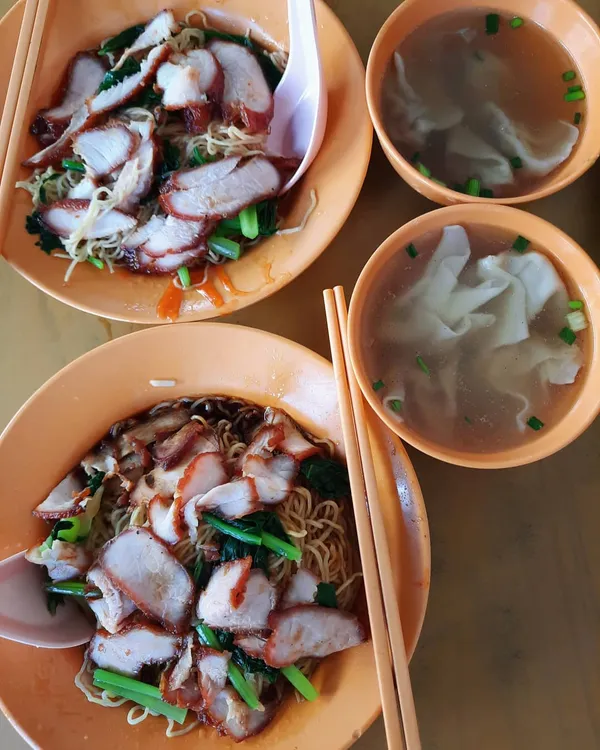 Leong Hua Wanton Noodles with BB ($4 each)!