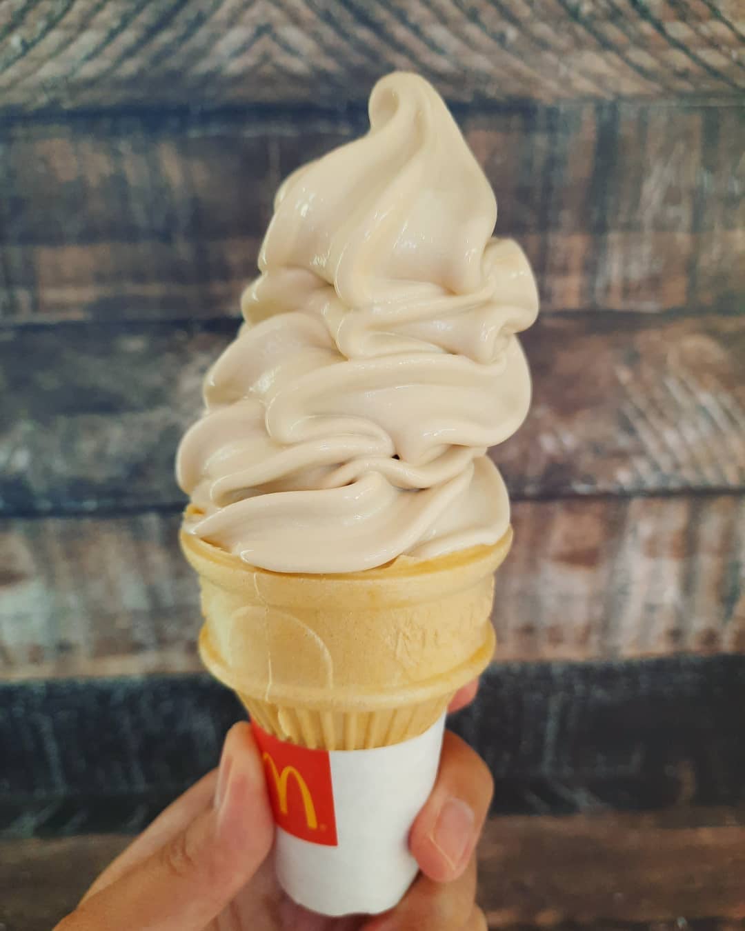 McDonald's Gula Melaka Cone ($1)!