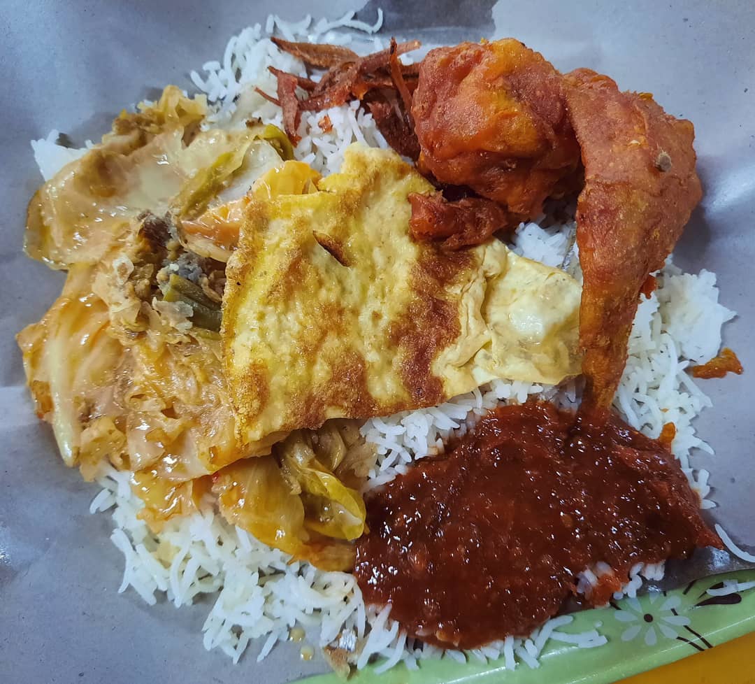 Super Shiok Basmati Nasi Lemak ($3.50)!