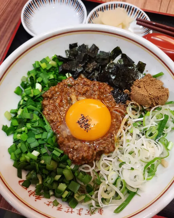 Original Mazesoba at Menya Kokoro ($12)!