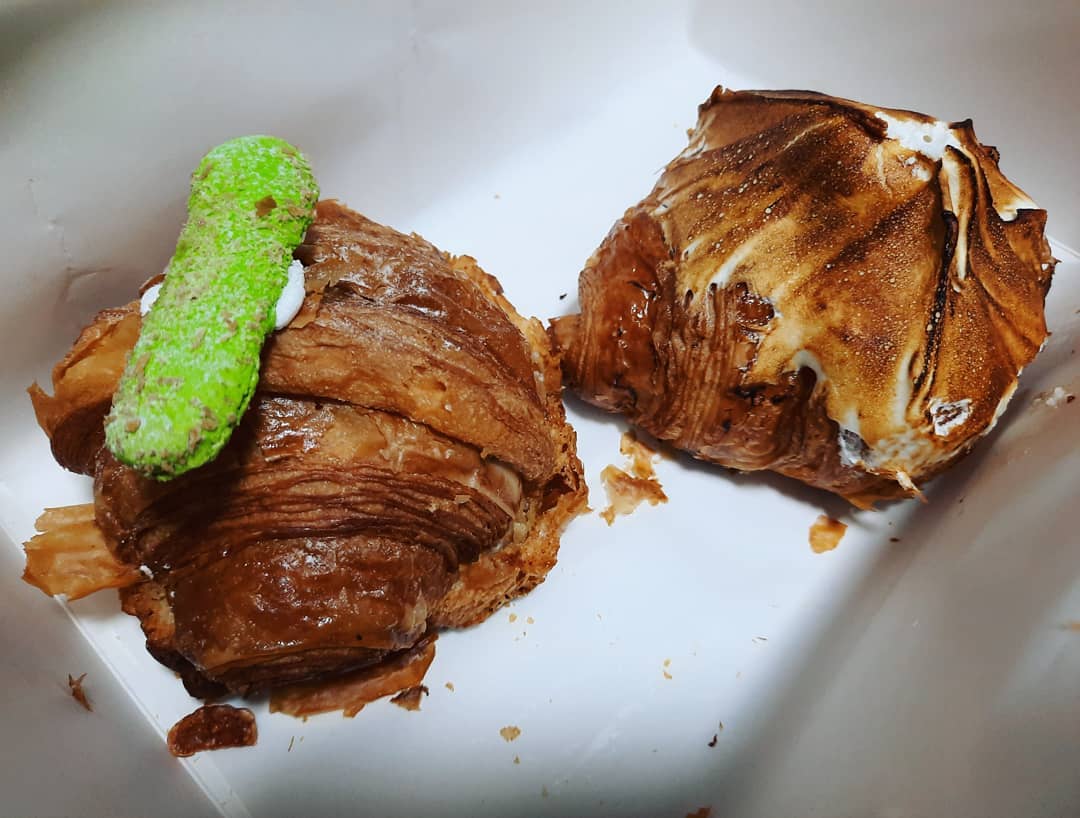 Ondeh Ondeh twice-baked + Lemon Meringue croissants ($5 each)!