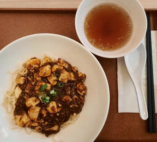 Mapo Mien at a Chinese restaurant ($11.80++)!