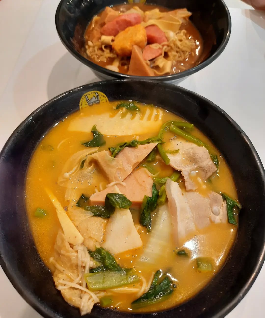Saturday brunch — Mala soup with BB ($26.60)!