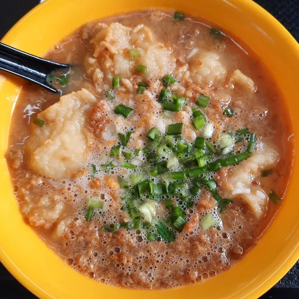 Fried fish pao fan via Lazada flash deal ($3)!