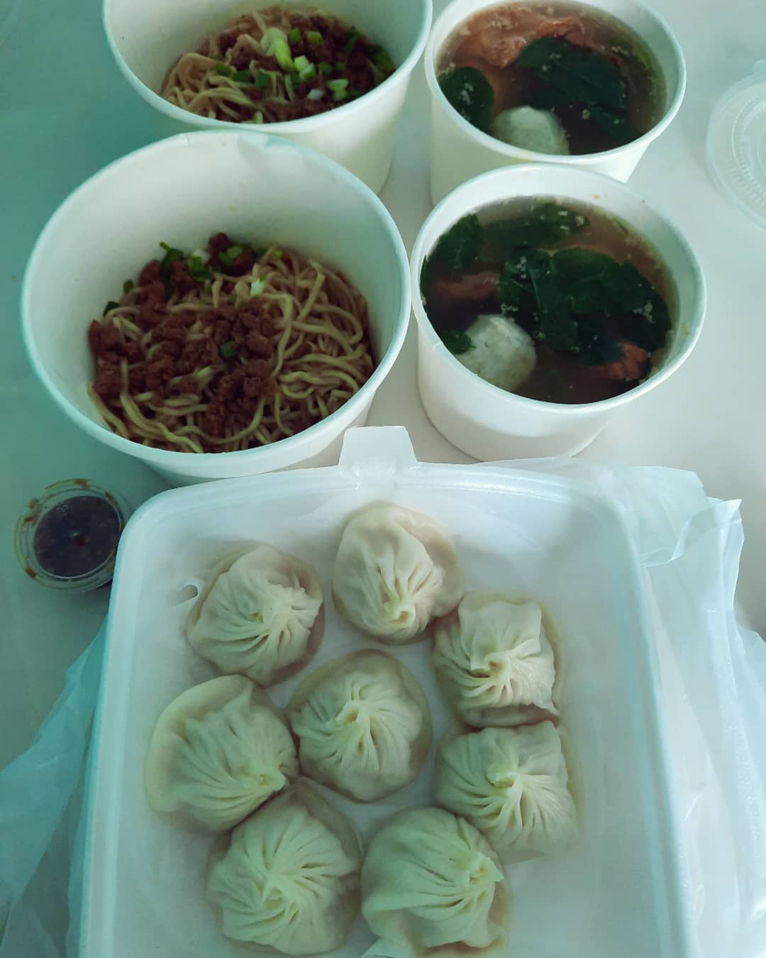 Hakka Pang signature noodles + Jin Peng XLB ($14 + $5.80)!