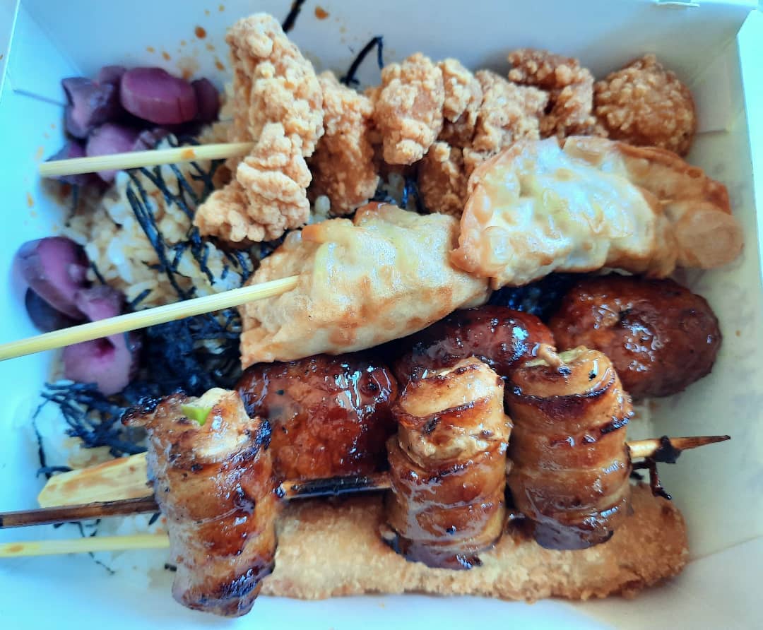 Tori-Q yakitori takeaway bento ($9.60)!
