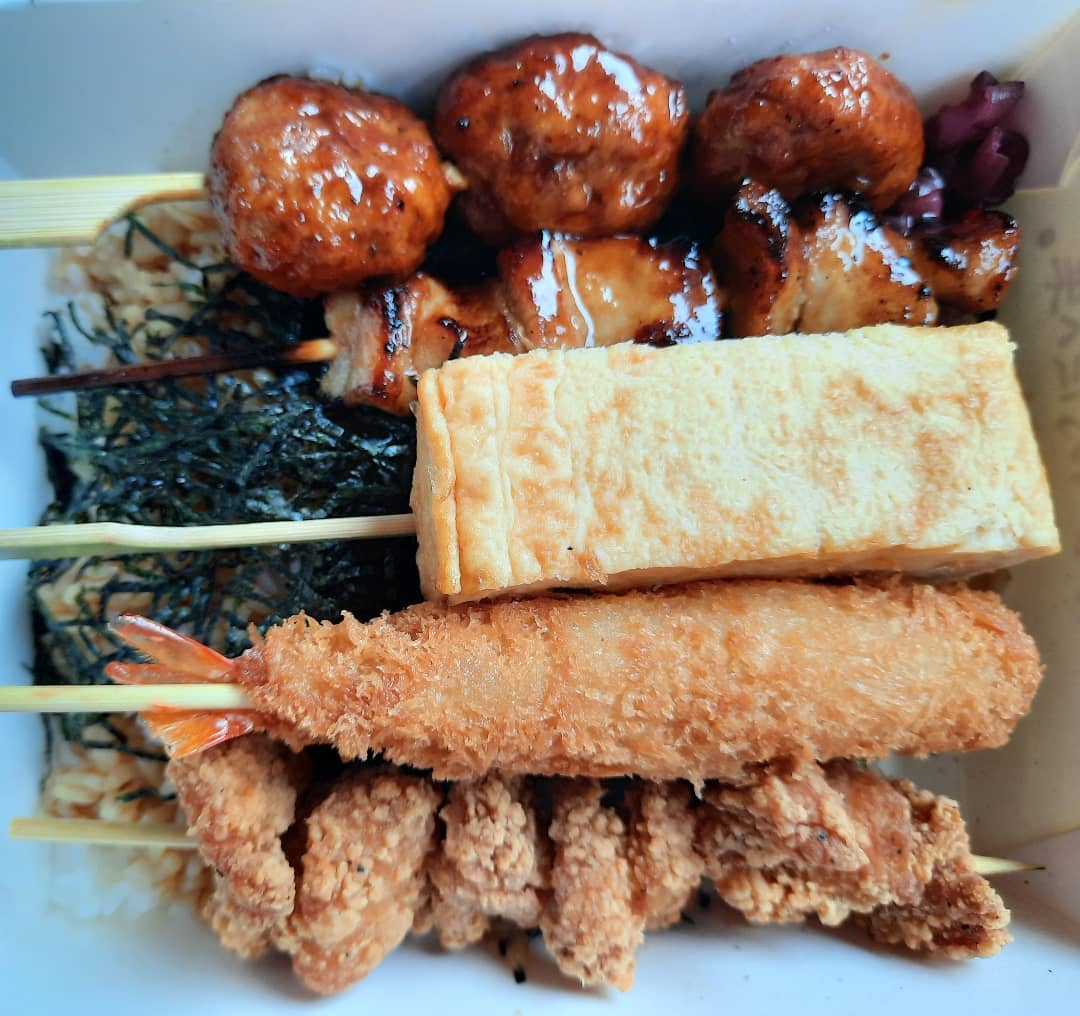 Yakitori takeaway lunch bento ($9.50)!