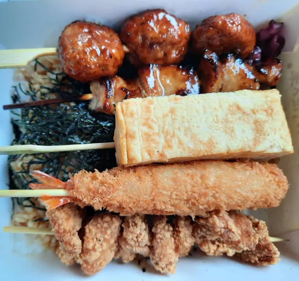 Yakitori takeaway lunch bento ($9.50)!