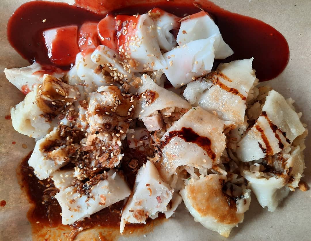 CCF + yam cake + soon kueh — kueh tray ($3.50)!