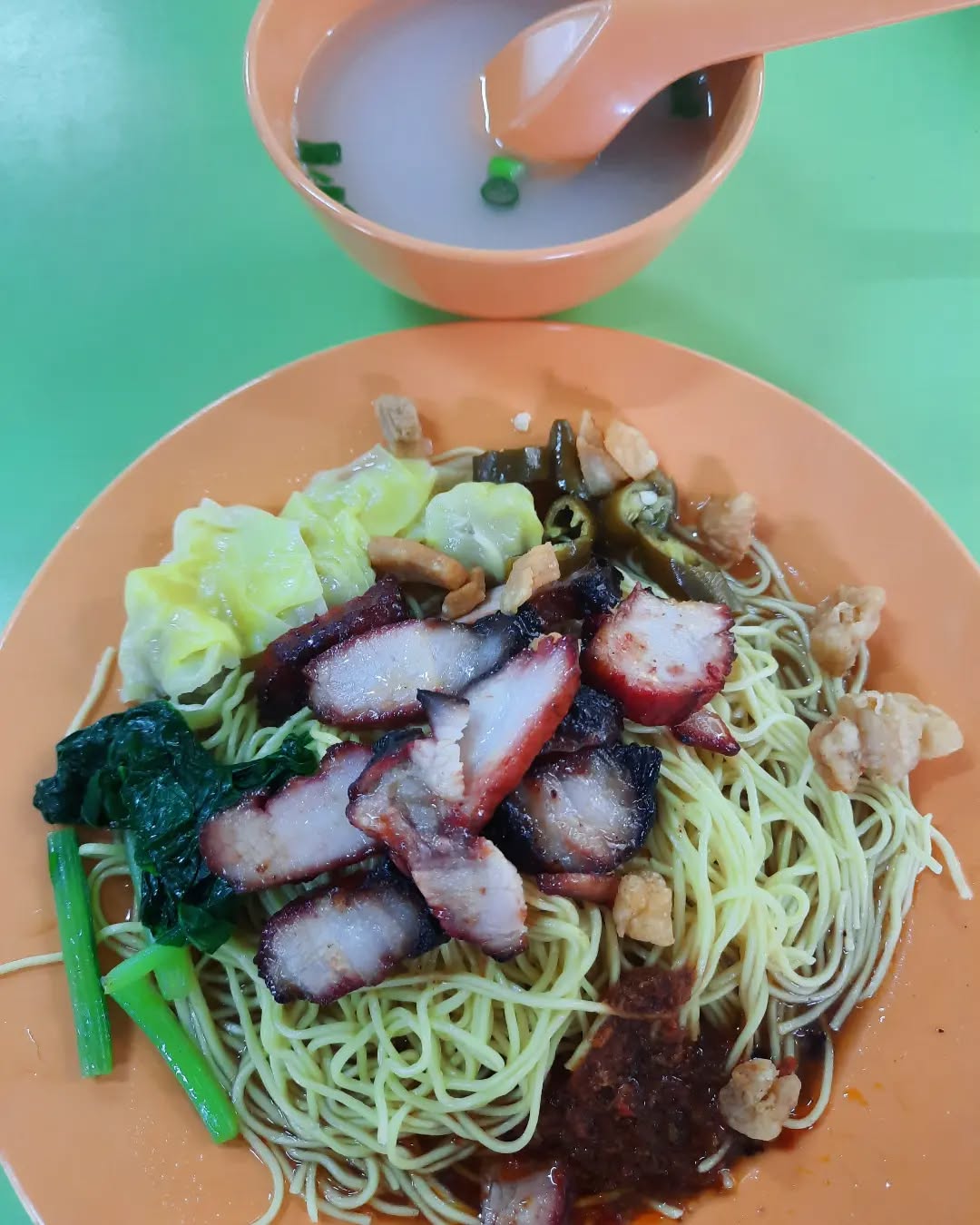 Wanton noodles ($5)!