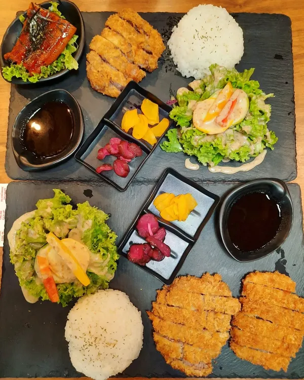 Sirloin beef katsu set (Burpple Beyond: $35++)!