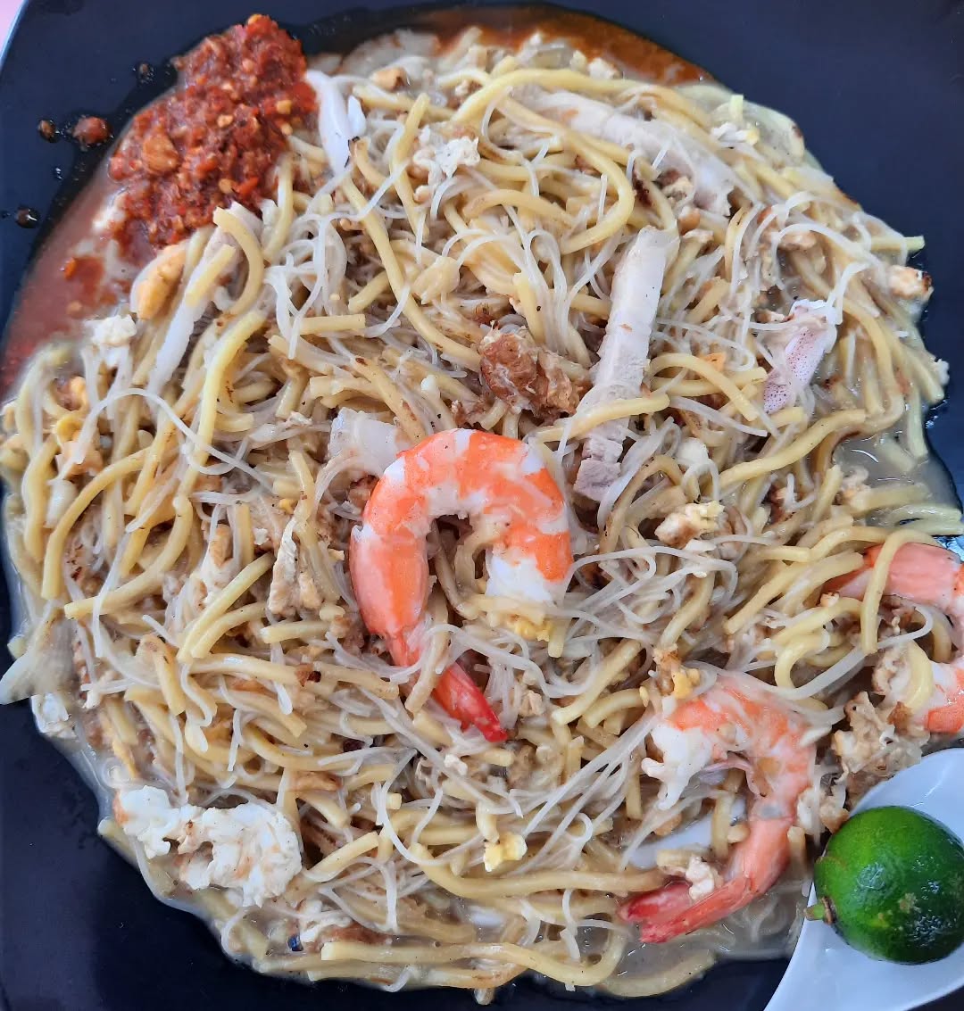Fried Hokkien mee ($7)!
