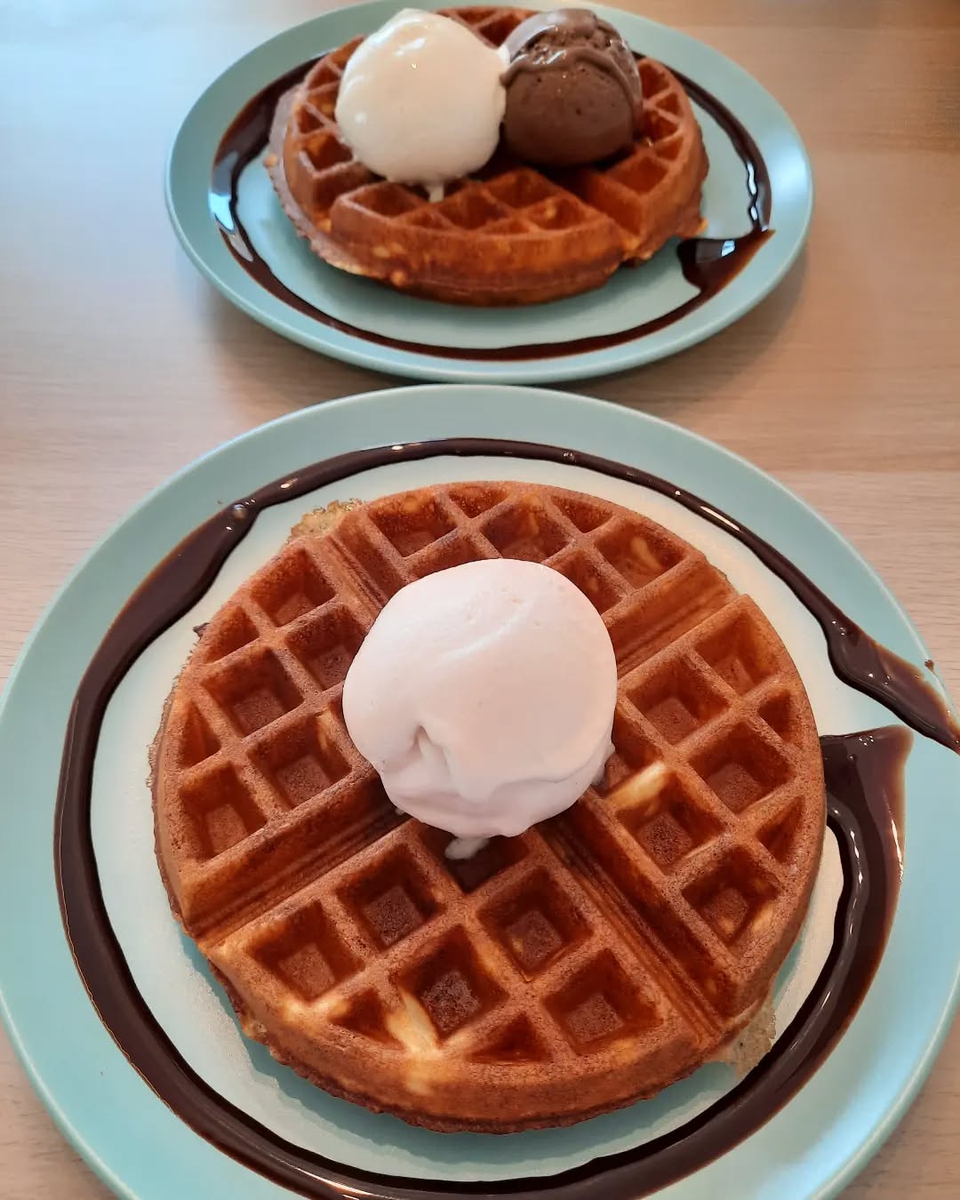 Aphrodite + Bouquet ice cream waffles (Burpple Beyond: $16)!