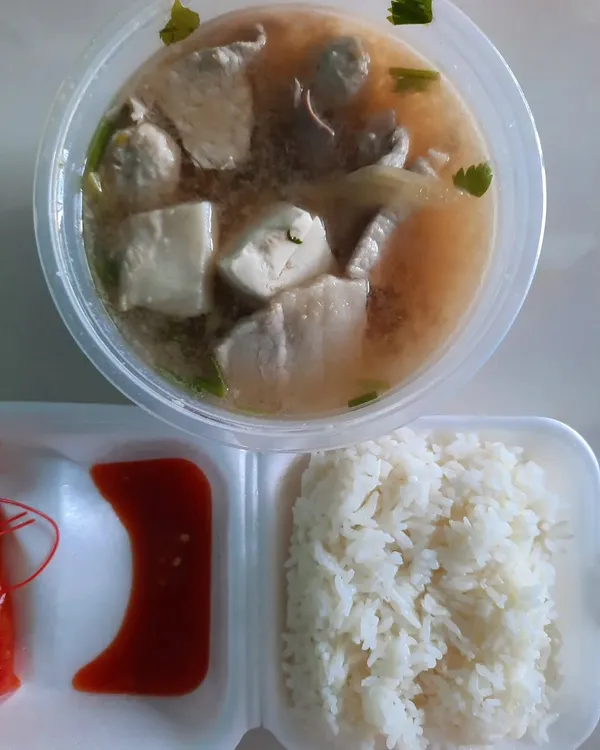 Pig Organ Soup 猪杂汤 (GrabFood: $7.48)!