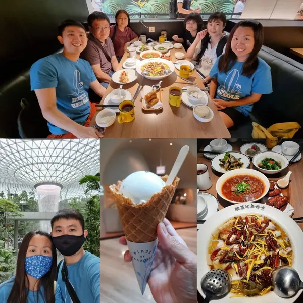 TGIF Changi Airport lunch!
