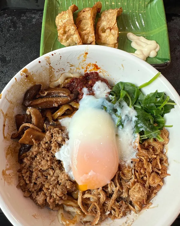 Chilli Ban Mian + Gyoza Set ($6.80)!