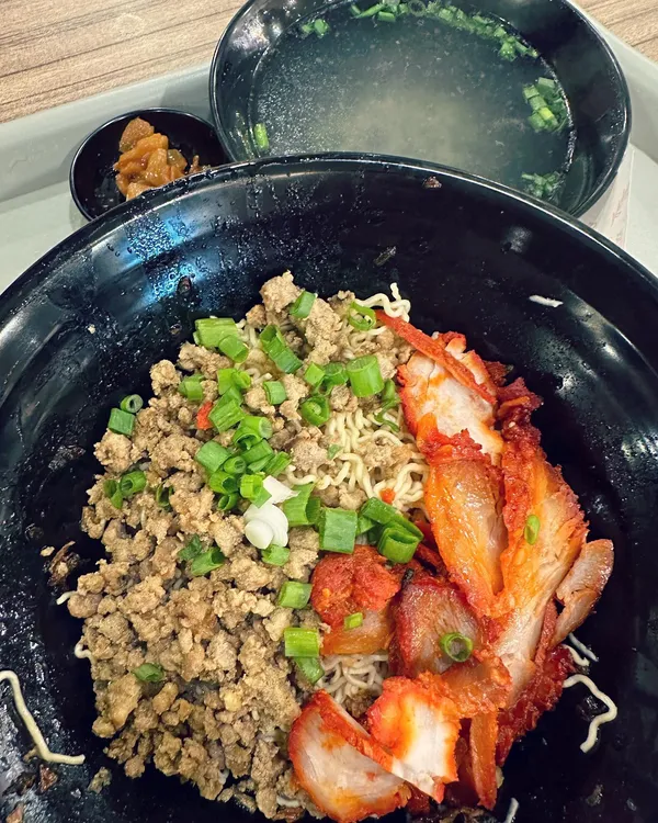 Kuching kolo mee ($6.90)!