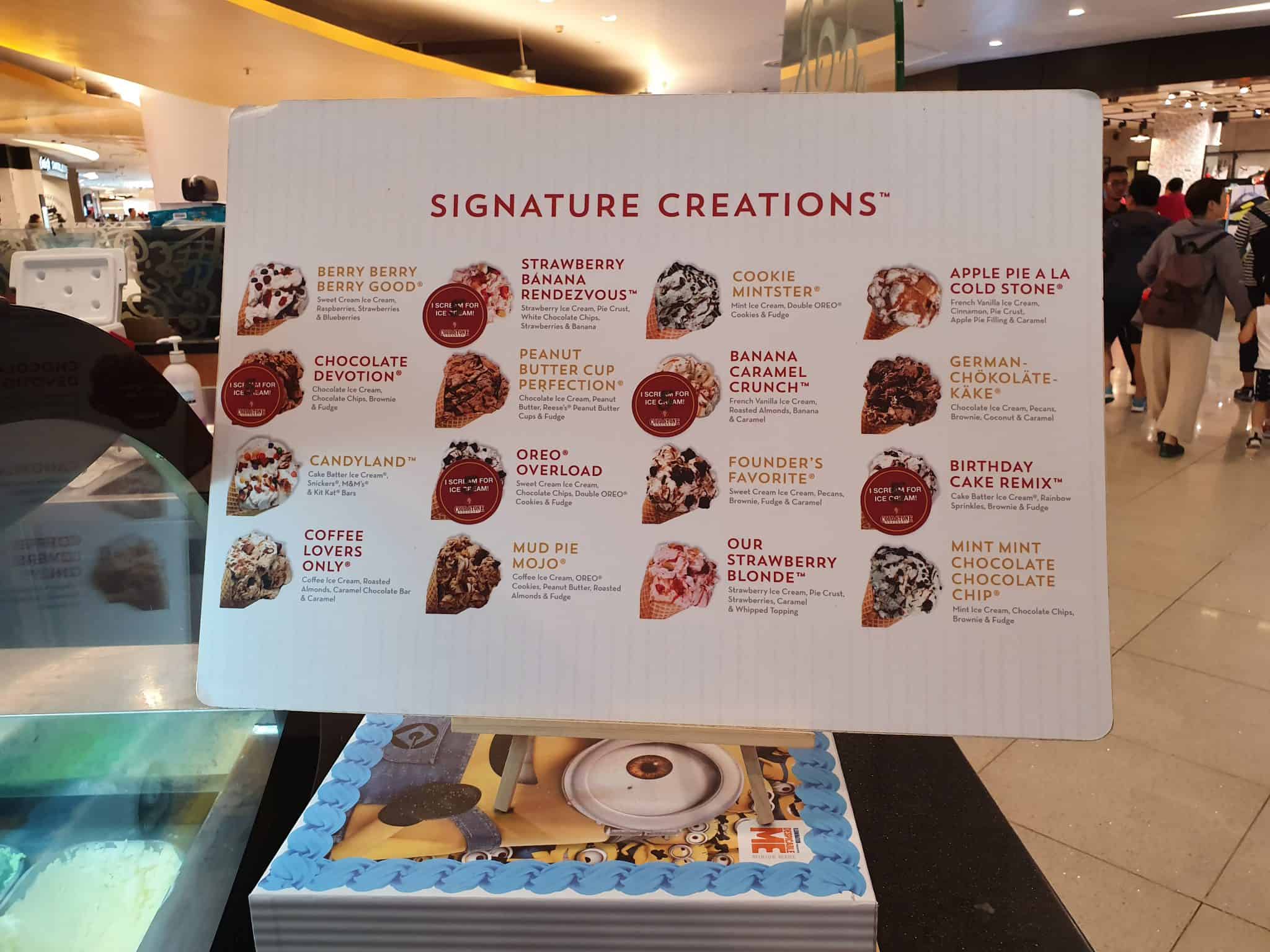 Cold Stone Creamery!