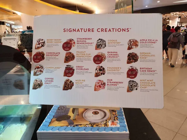 Cold Stone Creamery!