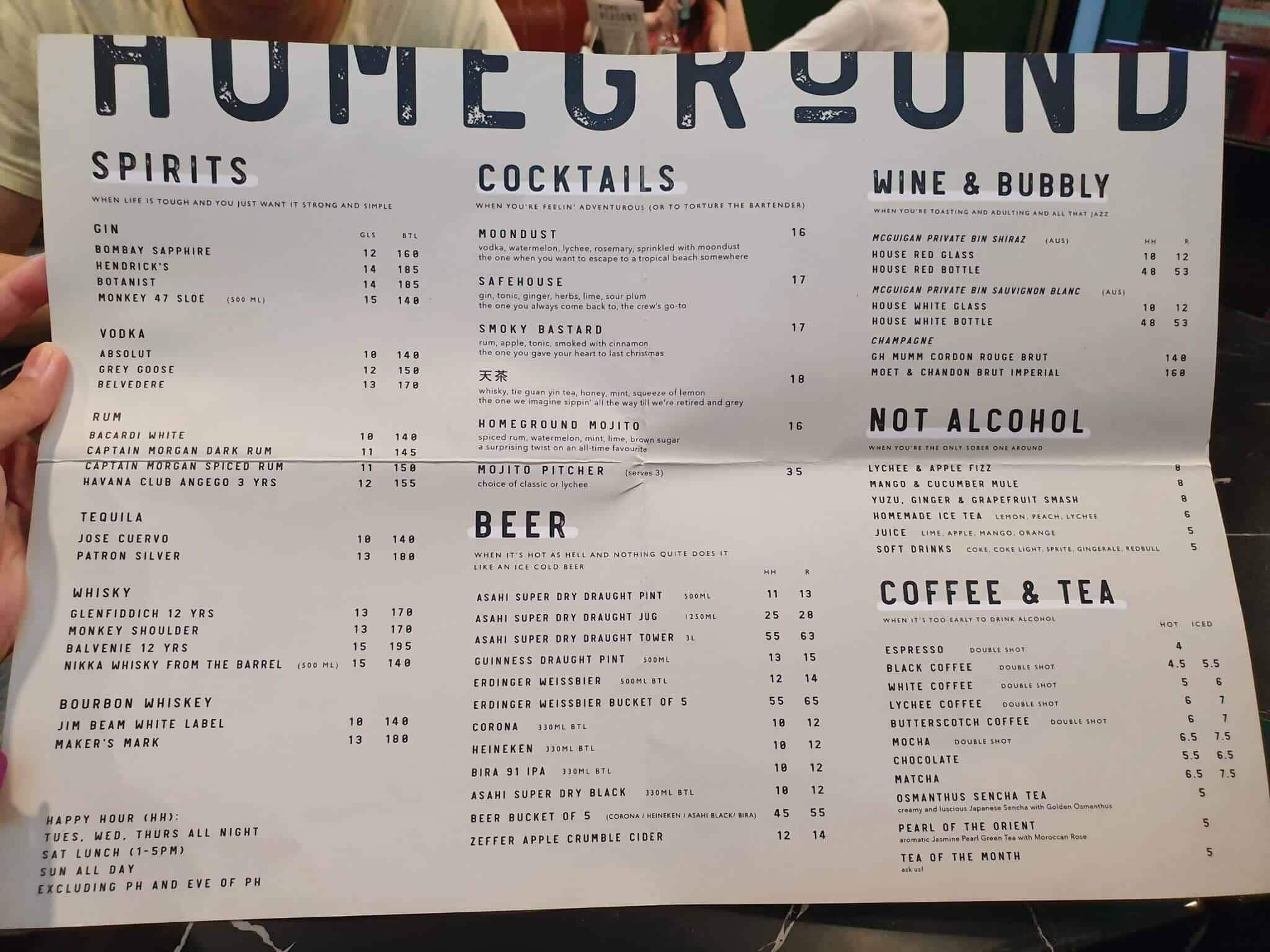 Homeground Grill &amp; Bar!