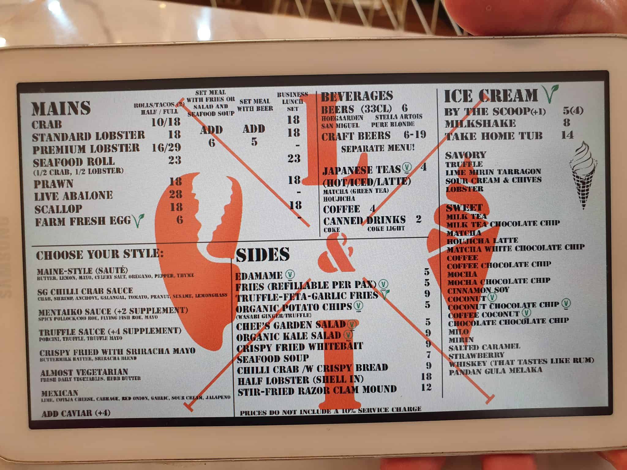 Lobsters &amp; Ice Cream!